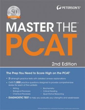 Master the PCAT by Peterson's