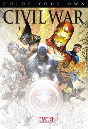 Colour Your Own: Civil War by Steve McNiven