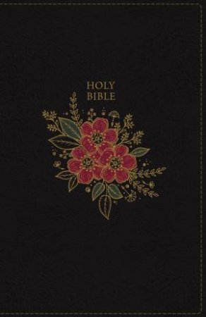 KJV Deluxe Reference Bible Red Letter Edition [Super Giant Print, Black] by Thomas Nelson