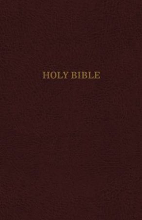 KJV Thinline Reference Bible Red Letter Edition [Burgundy] by Thomas Nelson