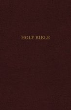 KJV Thinline Reference Bible Red Letter Edition Burgundy