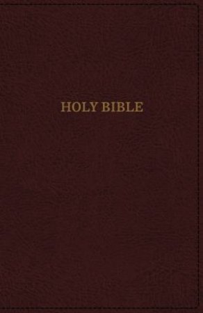 KJV Deluxe Thinline Reference Bible Indexed, Red Letter Edition [Burgundy] by Thomas Nelson