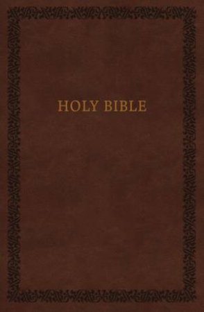 KJV Holy Bible Soft Touch Edition [Brown] by Thomas Nelson