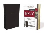 NKJV Compact Reference Bible Red Letter Edition Large Print Black