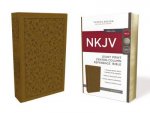 NKJV Reference Bible Red Letter Edition CenterColumn Giant Print Tan