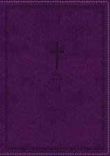 NKJV Thinline Reference Bible Red Letter Edition Large Print Purple