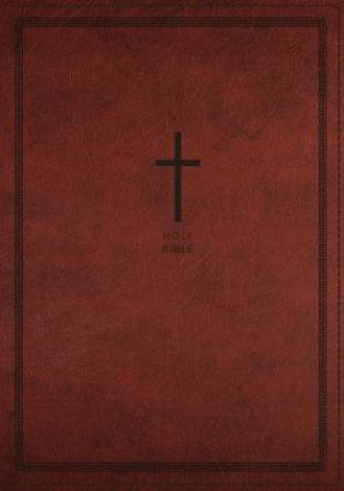 NKJV Deluxe Thinline Reference Bible Red Letter Edition [Large Print, Red] by Thomas Nelson