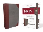 NKJV Reference Bible Red Letter Edition Super Giant Print GreyRed