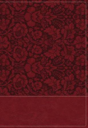 NKJV Wiersbe Study Bible Red Letter Edition [Burgundy] by Warren W. Wiersbe