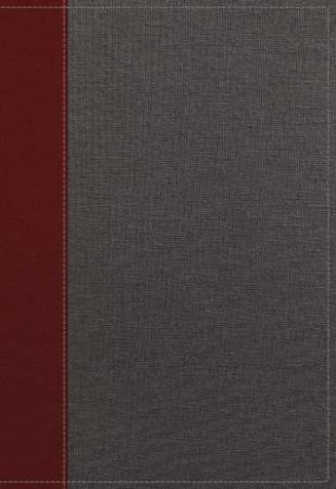 The NKJV Open Bible Red Letter Edition [Grey/Red] by Thomas Nelson