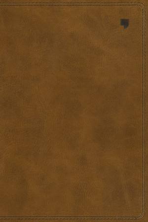 NET Thinline Indexed Bible (Brown) by Thomas Nelson