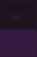 KJV Value Thinline Compact Bible Red Letter Edition Purple