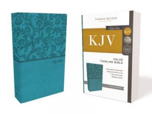 KJV Value Thinline Bible Red Letter Edition [Green] by Thomas Nelson