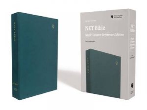 NET Bible Single-Column Reference (Teal) by Thomas Nelson