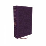 KJV Sovereign Collection Bible Personal Size Red Letter Edition Comfort Print Holy Bible King James Version Purple