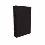 KJV Large Print VerseByVerse Reference Bible Maclaren Series Premium Goatskin Leather Comfort Print Holy Bible King James Version Black