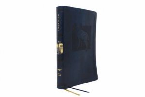 Net Bible, Thinline Art Edition, Large Print, Comfort Print: Holy Bible (Blue) by Thomas Nelson