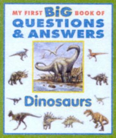 My First Big Board Book Of Questions & Answers: Dinosaurs by Various