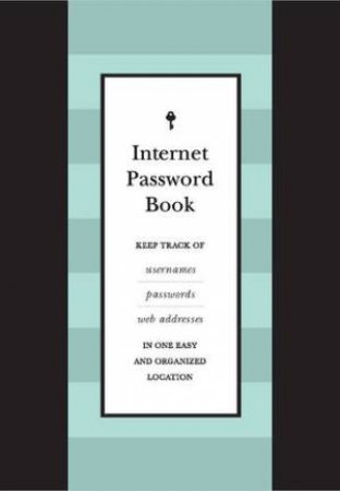 Internet Password Book by Various