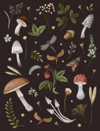 Journal (Mushroom Pattern) by Unknown