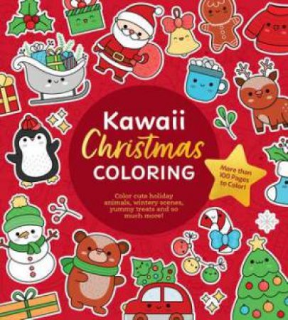 Kawaii Christmas Coloring by Editors of Chartwell