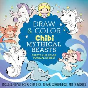 Draw and Color Chibi Mythical Beasts Kit by Unknown