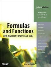 Formulas And Functions With Microsoft Office Excel 2007