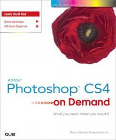 Adobe Photoshop CS4 on Demand by Various