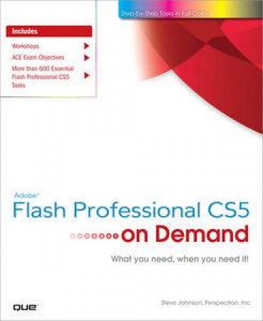 Adobe Flash Professional CS5 On Demand by Steve & Perspection Inc Johnson