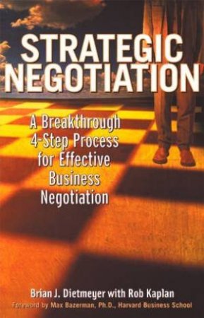 Strategic Negotiation by Brian Dietmeyer