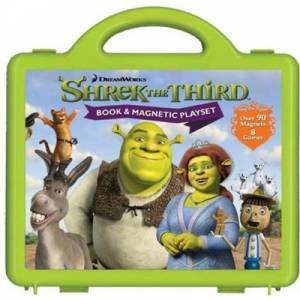 Shrek the Third Book and Magnetic Play Set by Various