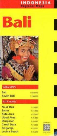 Travel Maps: Bali by Periplus Editions