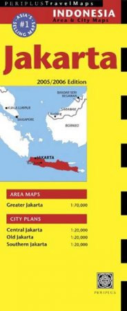 Travel Maps: Jakarta by Periplus Editors