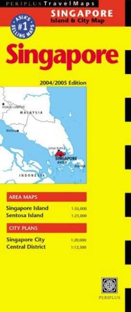 Travel Maps: Singapore by Periplus Editors