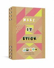 Make It Stick Notebook 1000 Stickers And A Customizable Cover