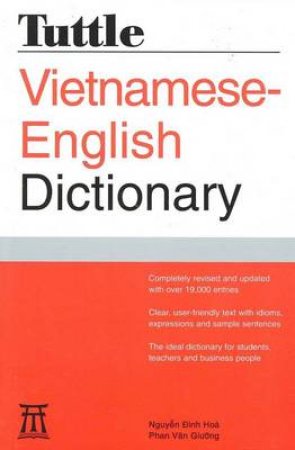 Tuttle Vietnamese-English Dictionary by Nguyen Dinh-Hoa