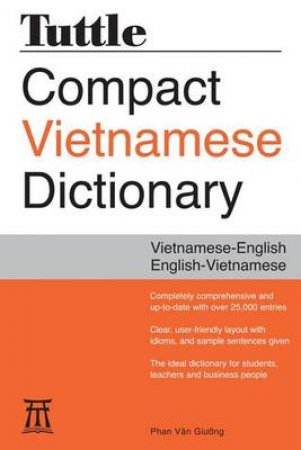 Tuttle Compact Vietnamese Dictionary by Phan Van Giuong