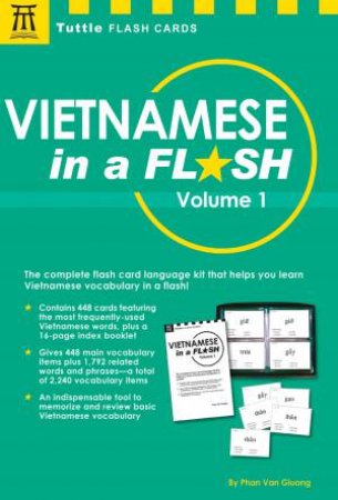 Vietnamese In A Flash: Vol. 1 by Phan Van Giuong