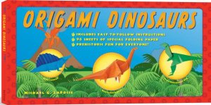 Origami Dinosaurs Kit by Michael G. LaFosse