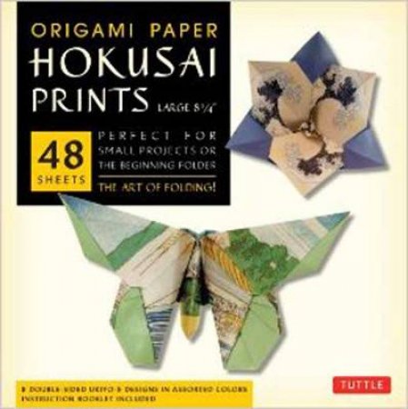 Origami Paper Hokusai Prints (Large 8 1/4\