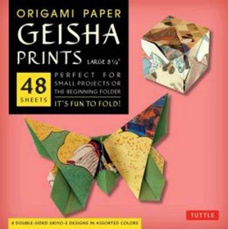 Origami Paper: Geisha Prints (Large) by Various