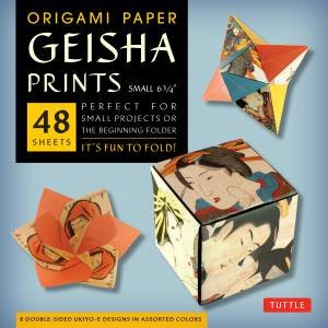 Origami Paper: Geisha Prints (Small) by Various