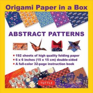 Origami Paper in a Box: Abstract Patterns by Various