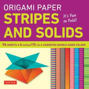 Origami Paper Stripes and Solids by Various