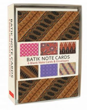 Batik Note Cards by Various