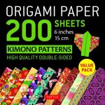 Origami Paper 200 Sheets Kimono Patterns