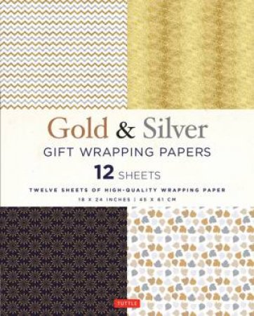 Gold & Silver Gift Wrapping Papers by Various