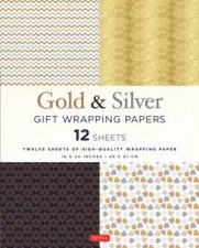 Gold  Silver Gift Wrapping Papers