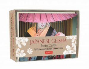 Japanese Geisha Note Cards by Various