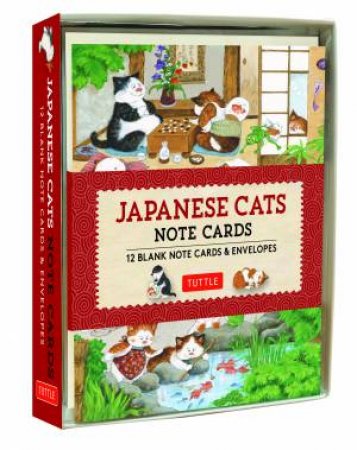 Japanese Cats Note Cards by Various